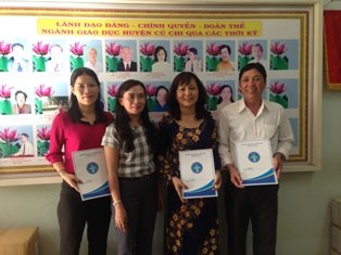 Phòng Giáo dục và Đào tạo huyện trao Quyết định bổ nhiệm CBQL.